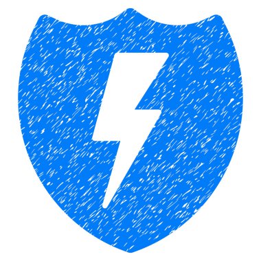 Elektrik kalkan grenli doku simgesi