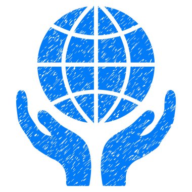 Küresel eller grenli doku simgesi