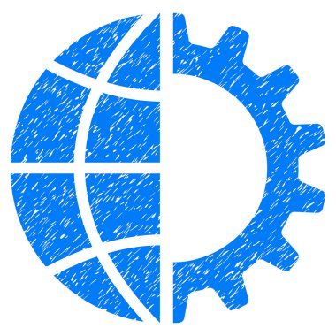 Küresel Sanayi grenli doku simgesi