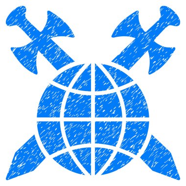 Küresel koruma grenli doku simgesi