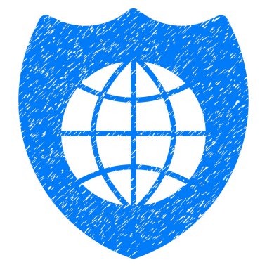 Küresel kalkan grenli doku simgesi