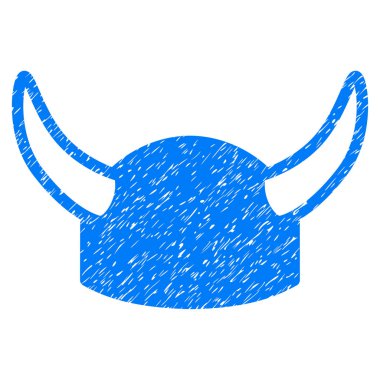 Boynuzlu miğfer grenli doku simgesi