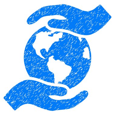 Uluslararası bakım grenli doku simgesi