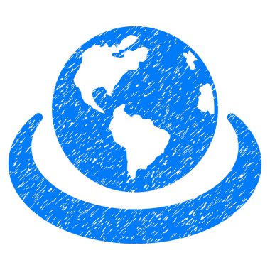 Uluslararası ağ grenli doku simgesi