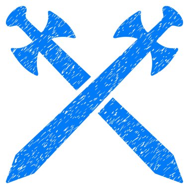 Ortaçağ kılıç grenli doku simgesi