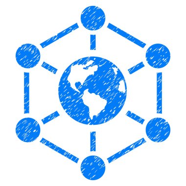 Dünya çapında Internet grenli doku simgesi