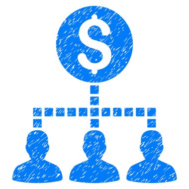 Para alıcıları grenli doku simgesi