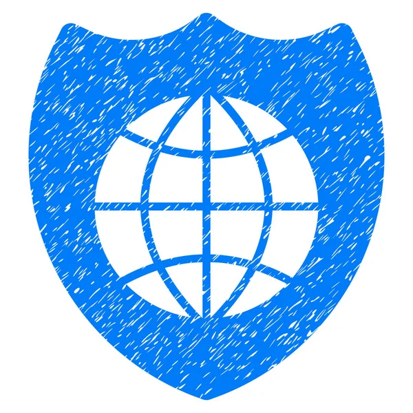 Küresel kalkan grenli doku simgesi