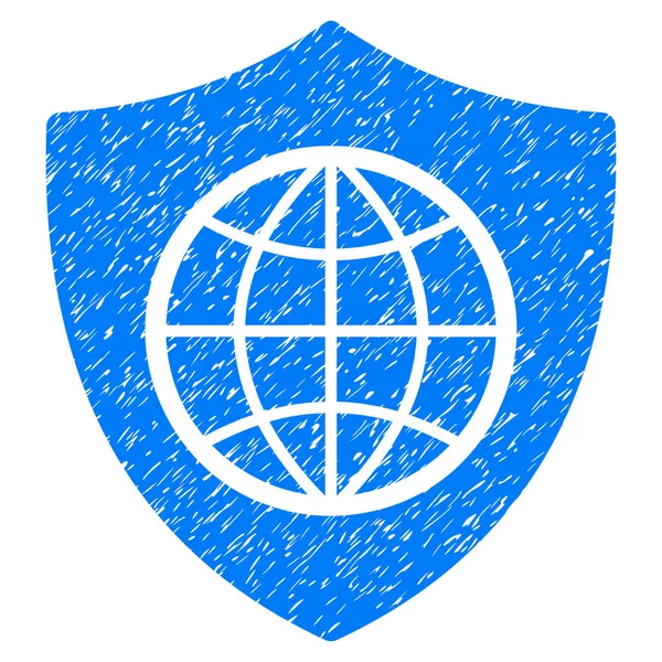 Küresel kalkan grenli doku simgesi