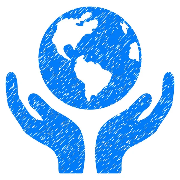 Uluslararası sigorta grenli doku simgesi