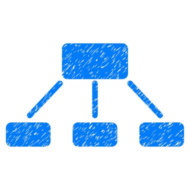 Hiyerarşi grenli doku simgesi