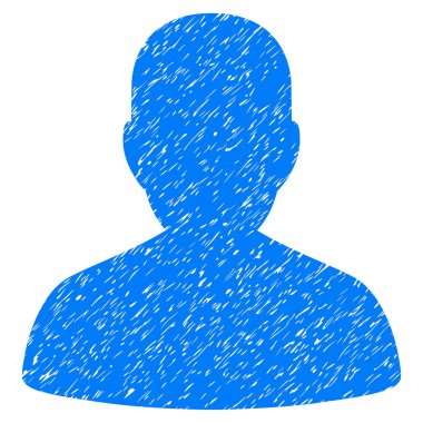 Kullanıcı hesabı grenli doku simgesi