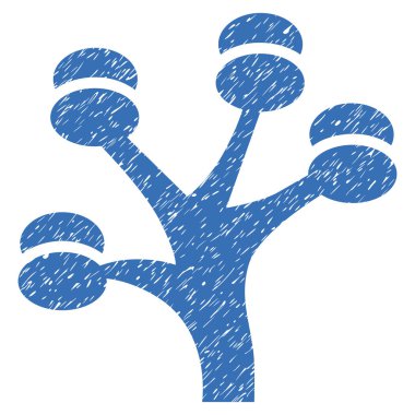 Para ağacı grenli doku simgesi