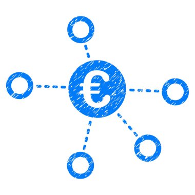 Euro ağ grenli doku simgesi