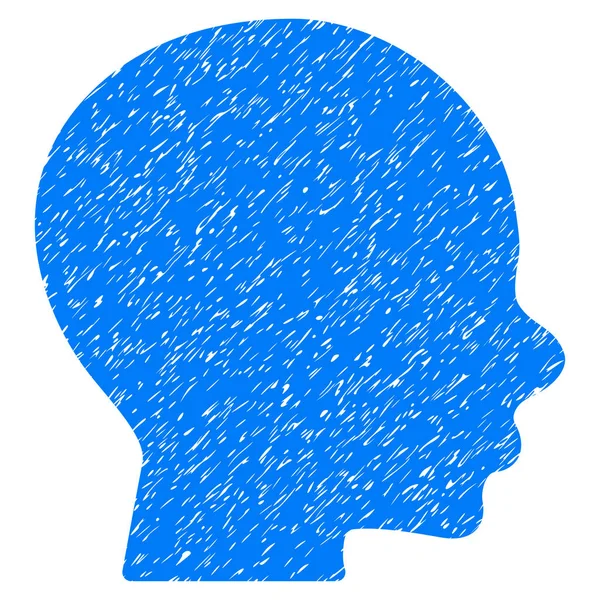 Çocuk profil grenli doku simgesi