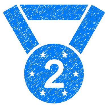 İkinci madalya grenli doku simgesi