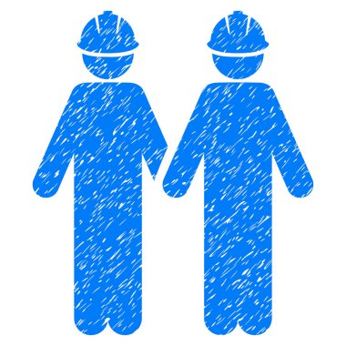 İşçiler grenli doku simgesi