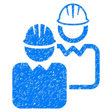 Endüstriyel kullanıcılar grenli doku simgesi