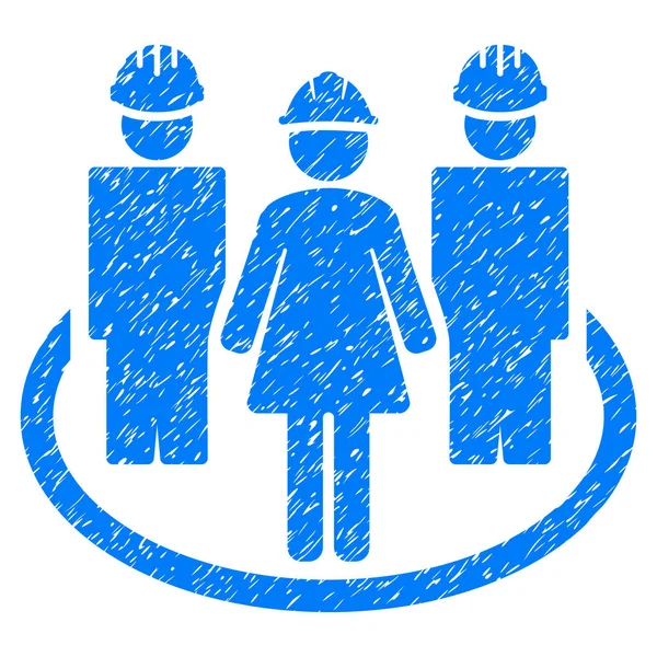 İşçi sosyal ilişkiler grenli doku simgesi