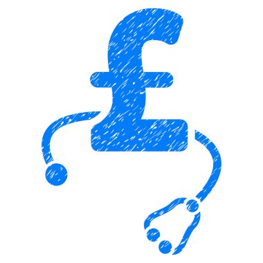 Tıbbi Lirası iş grenli doku simgesi