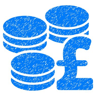 Lirası paraları grenli doku simgesi