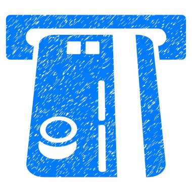 Banka Atm grenli doku simgesi