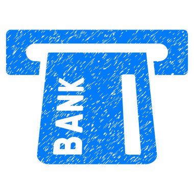 Banka Atm grenli doku simgesi