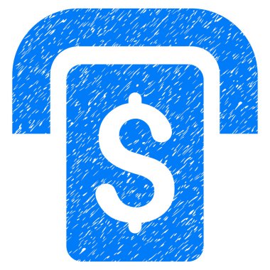 Bankamatiğe grenli doku simgesi