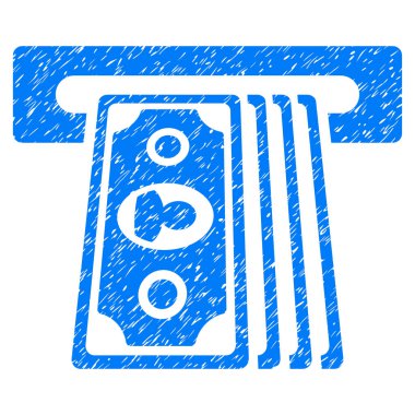 Bankamatiğe Terminal grenli doku simgesi