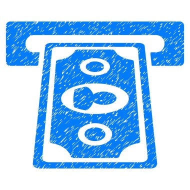 Bankamatiğe Terminal grenli doku simgesi