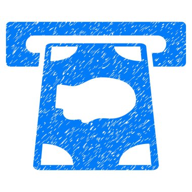 Bankamatiğe grenli doku simgesi