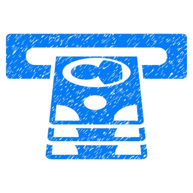 Bankamatiğe grenli doku simgesi