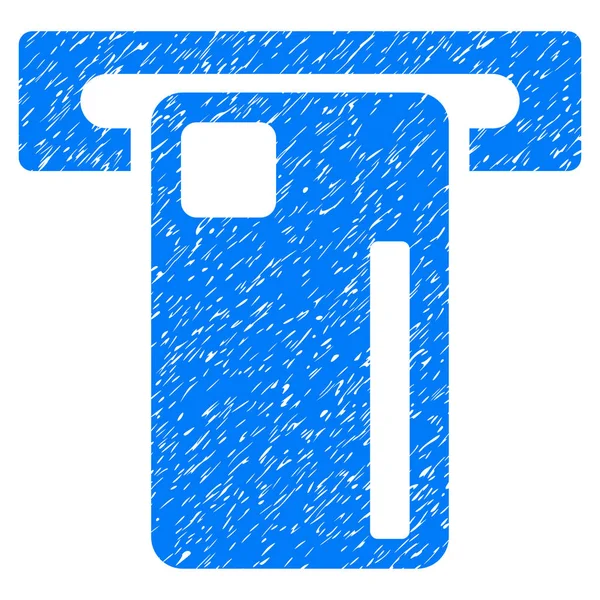 Icona di texture granulosa della macchina ATM — Vettoriale Stock