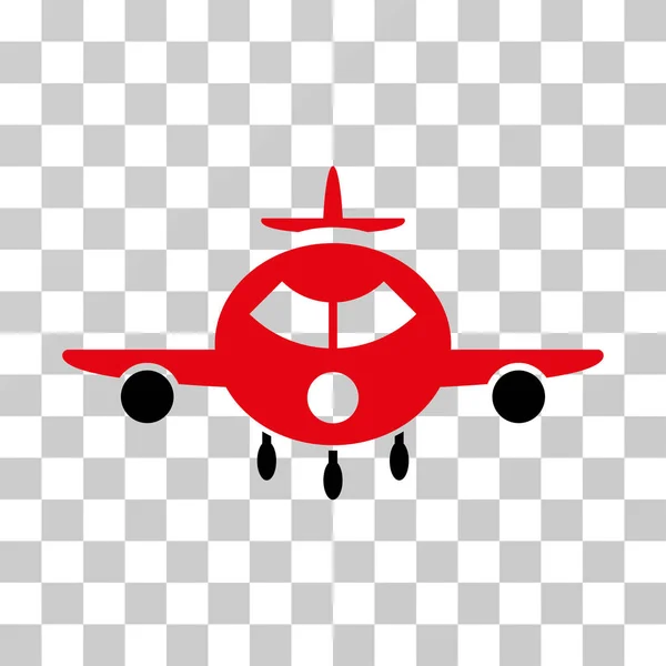 Kargo uçak vektör simgesi — Stok Vektör