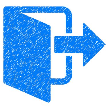 Çıkış kapı grenli doku simgesi