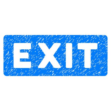 Çıkış etiket grenli doku simgesi