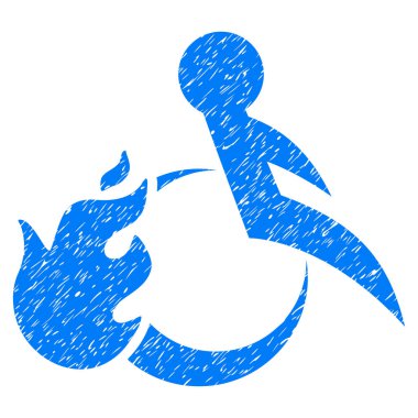 Hasta grenli doku simgesi ateş