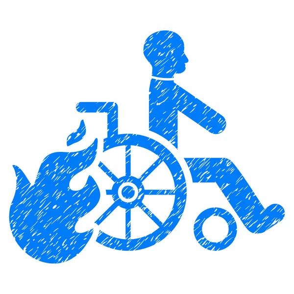 Hasta grenli doku simgesini yanmak