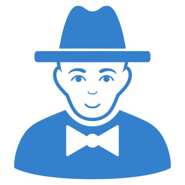 Casus düz vektör simgesi