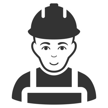 Oluşturucu düz vektör simgesi