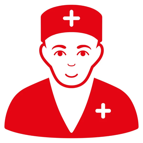 Medic platte Vector Icon — Stockvector