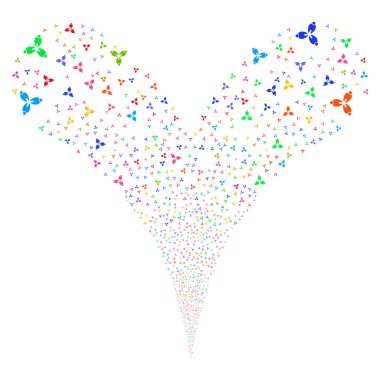 Stomatology çift havai fişek akışı