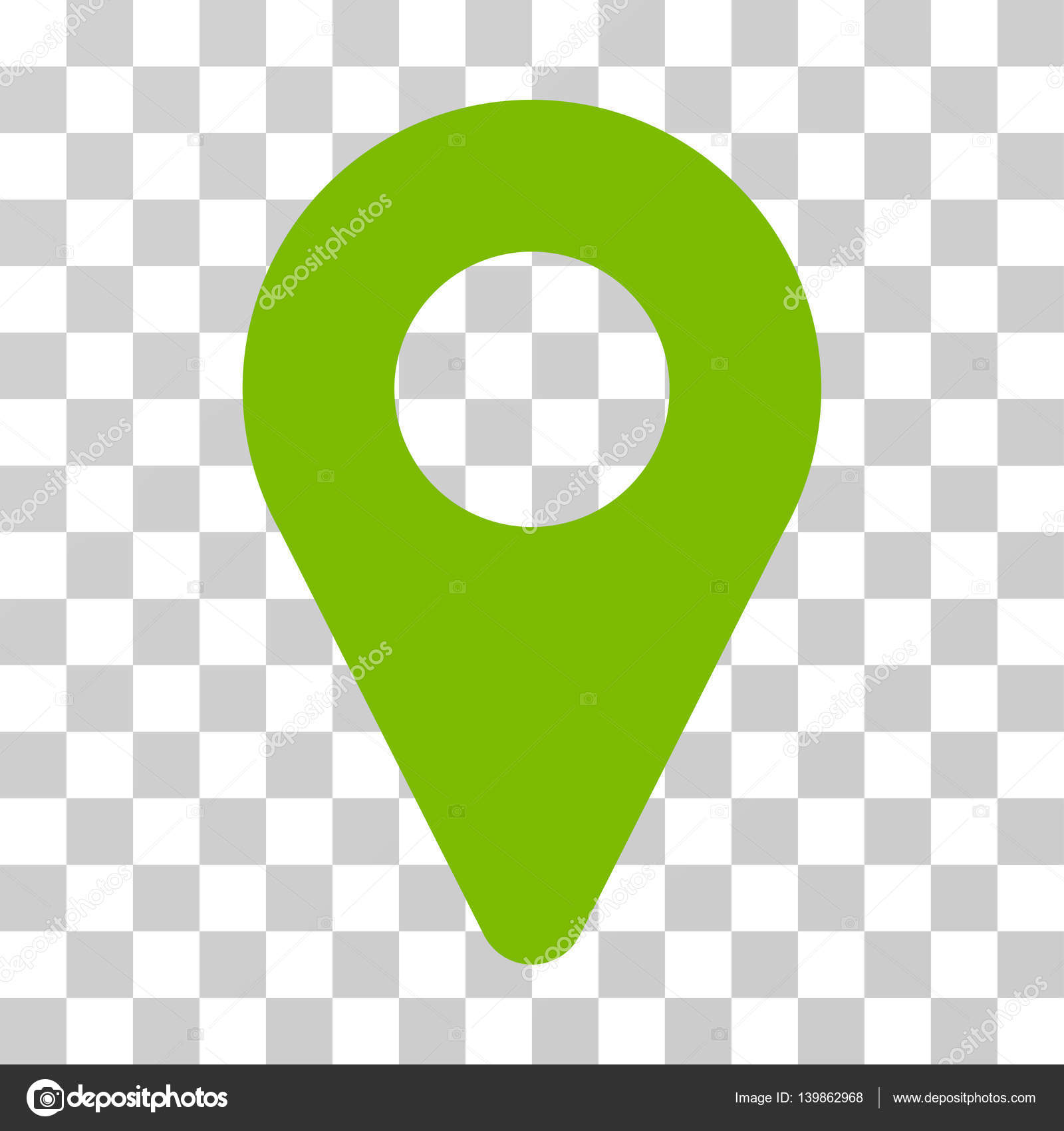 Map Marker Vector Icon Stock Vector C Ahasoft 139862968