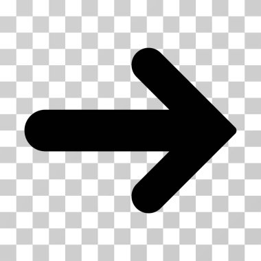 ok sağ vektör simgesi