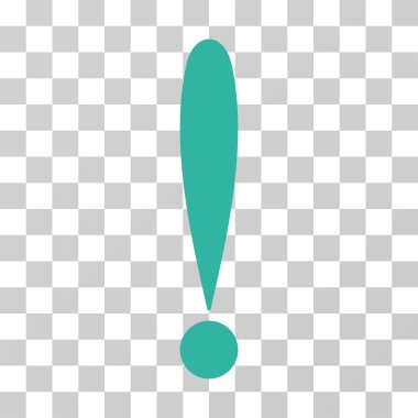 Ünlem işareti vektör simgesi