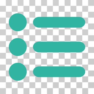 Öğeleri vektör simgesi