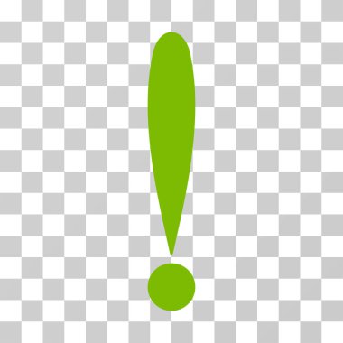 Ünlem işareti vektör simgesi