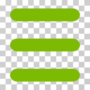 Menü öğeleri vektör simgesi