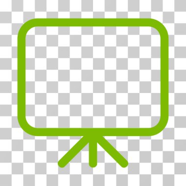 Sunum ekranı vektör simgesi