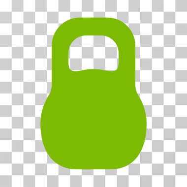 Ağırlık demir vektör simgesi